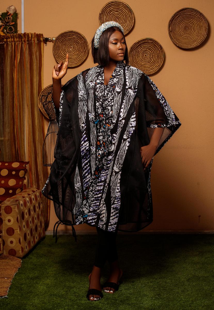 fashionable poncho
