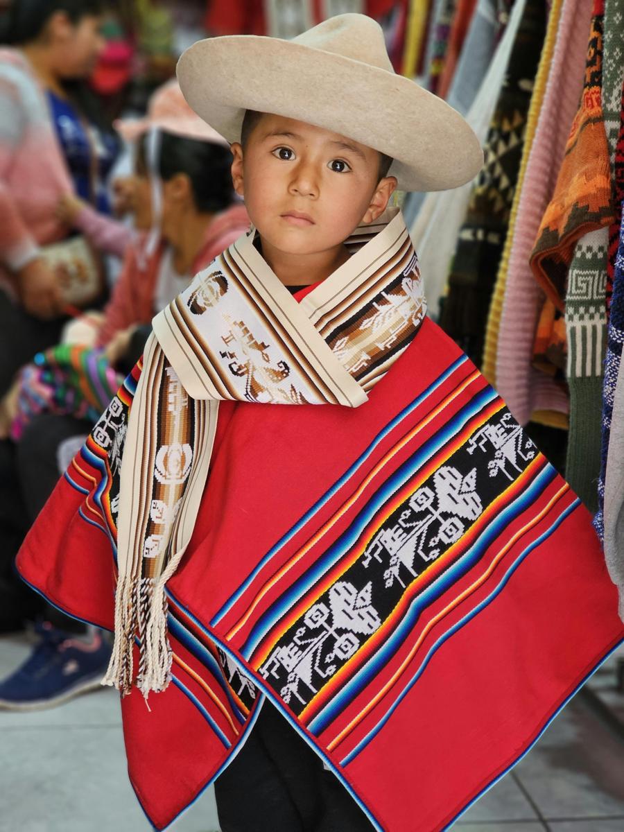 fashionable poncho