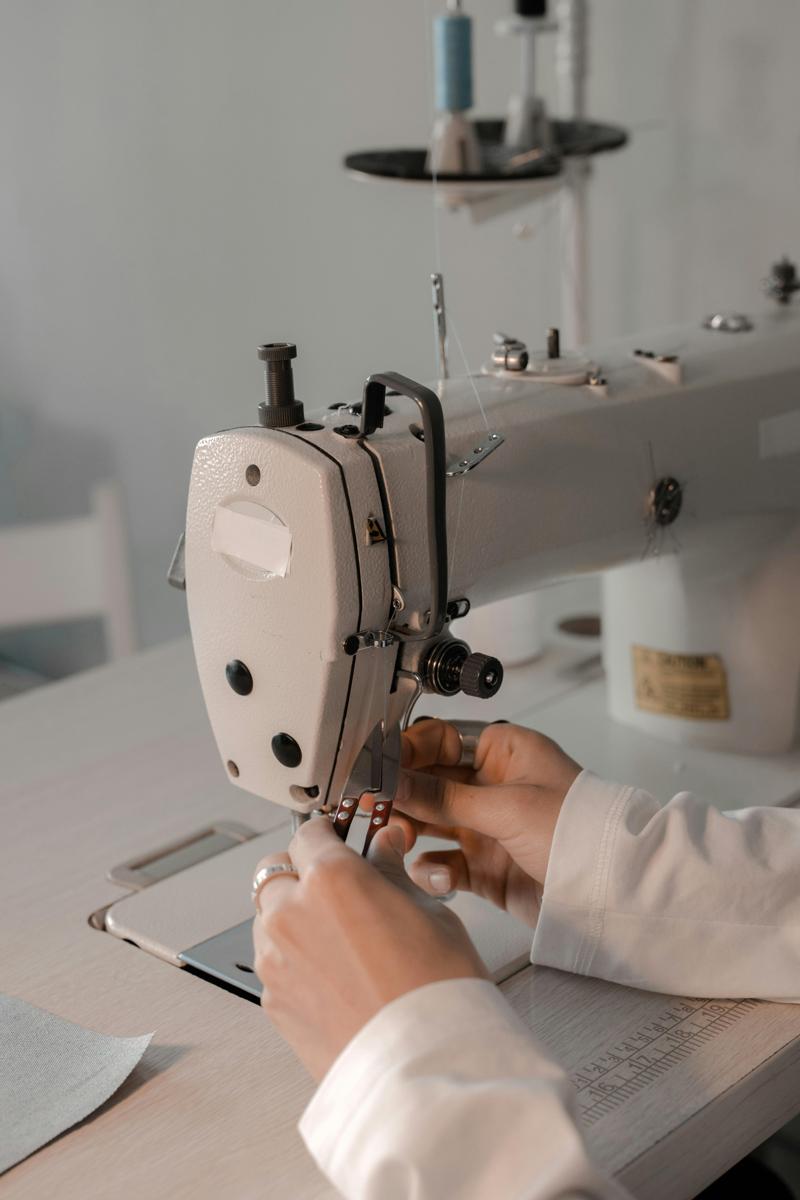 sewing workspace